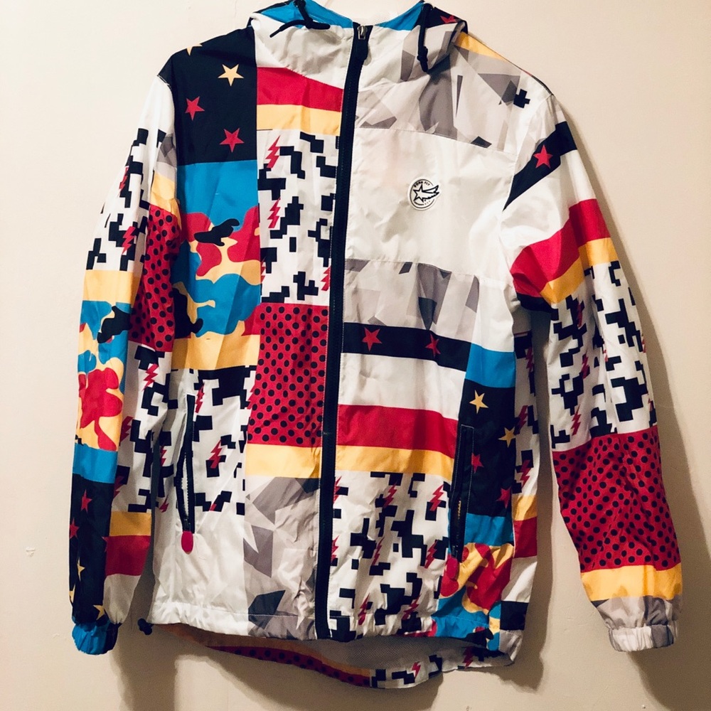 Born Fly hooded wind breaker